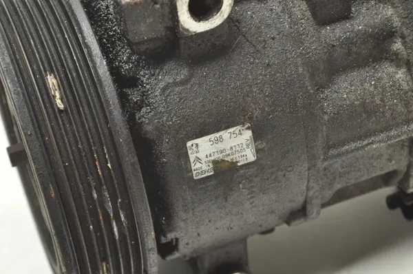 Begagnad AC-kompressor OEM 447190-8112 för Peugeot image 5