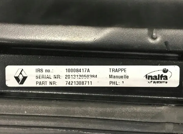Trappe de toit Volvo OEM 7421308711 - Occasion image 5