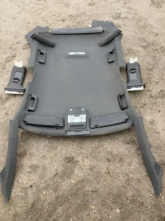 Conjunto de teto preto OEM 8P0 com pilares para Audi A3 image 2