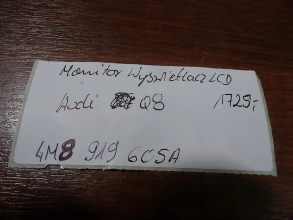Monitor LCD Audi Q8 OEM 4M8919605A 55 image 4