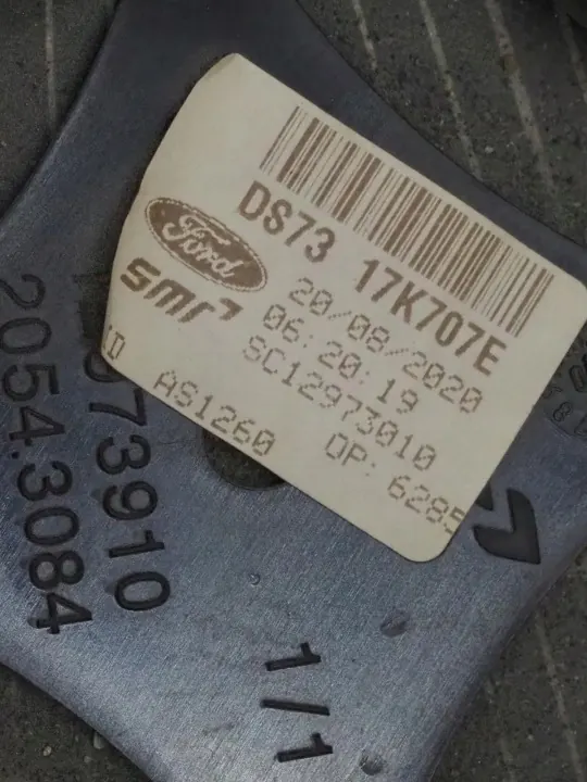 Insert de Vidro do Espelho Direito Ford OE OEM ds7317K707E image 9
