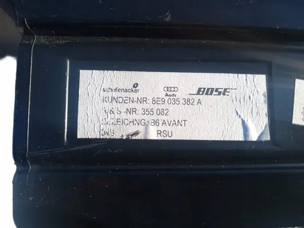 Subwoofer OEM 8E9035382A para Audi A4 B6/B7 image 6