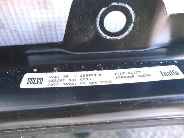 Teto solar OEM 39999378 para Volvo XC70 2.4L Diesel image 3