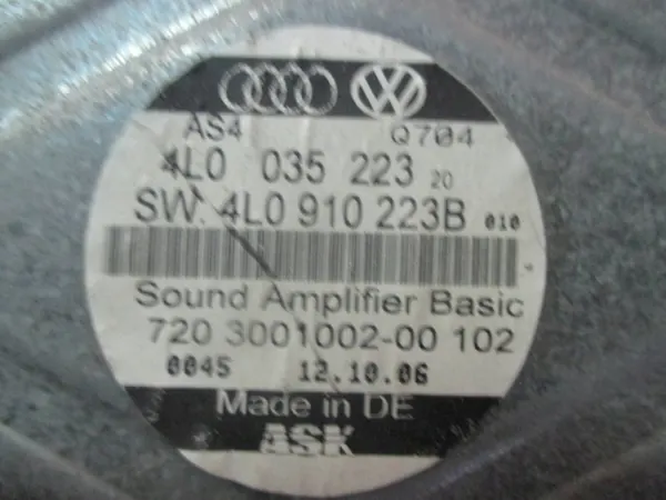 Gebrauchter Audi OE Verstärker OEM 4L0910223B image 4