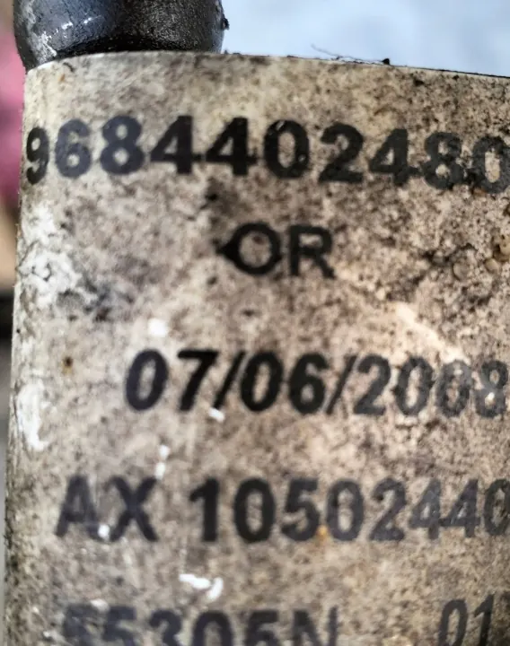 Hydrosphere Fjädringsrör Bak Citroen OEM 9684402480 image 5