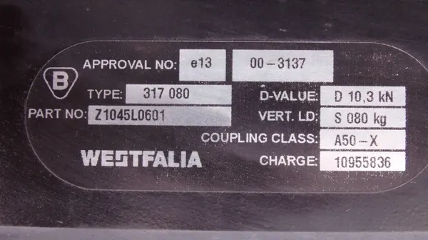 Käytetty hinauskoukku OEM Z1045L0601 Skoda Yetille (5L) image 6