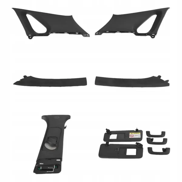 OEM 85210-G3020 Garnitures de Piliers Noires Hyundai i30N image 2