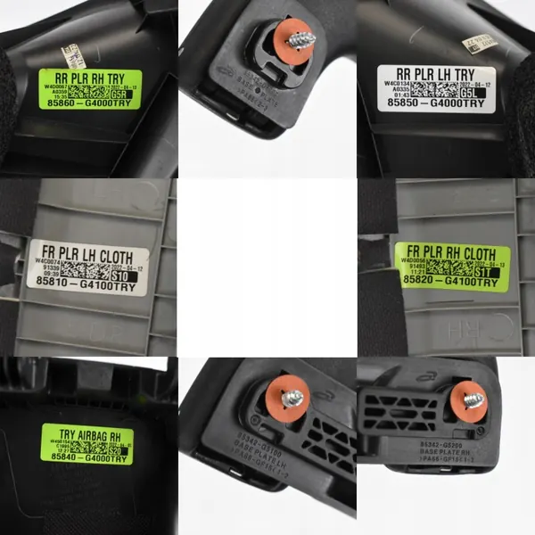 OEM 85210-G3020 Garnitures de Piliers Noires Hyundai i30N image 5