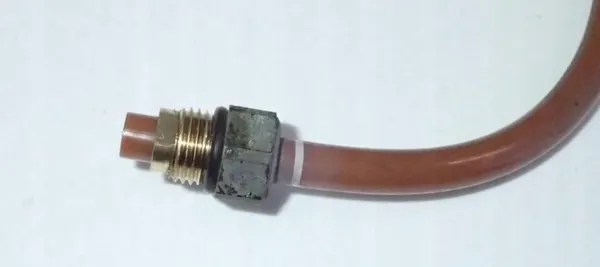 Manguera de compresor Audi OE usado OEM 4H0698306 image 4