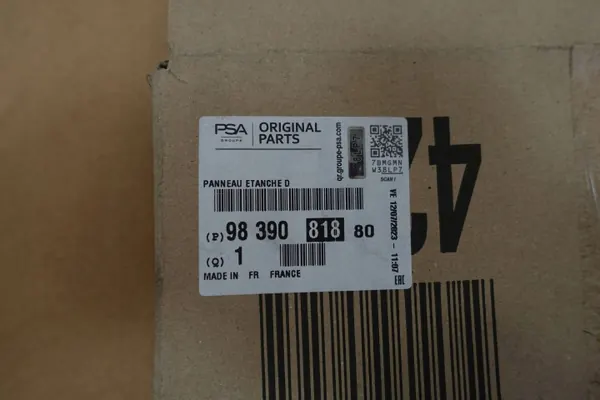 OEM 9839081880 Espuma Isolamento Porta Traseira Direita image 4