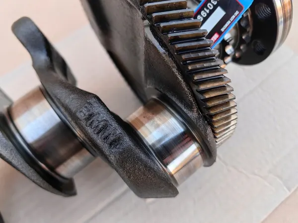 BMW N47 2.0D Krukas OEM 9777797 - Gebruikt image 4