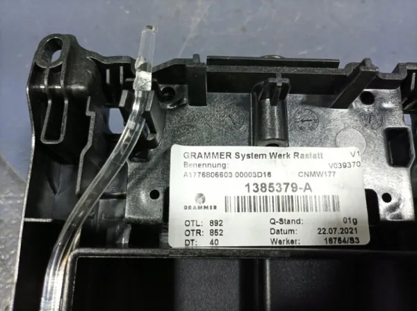 Mercedes A W177 läderarmstöd OEM A1776806603 image 5