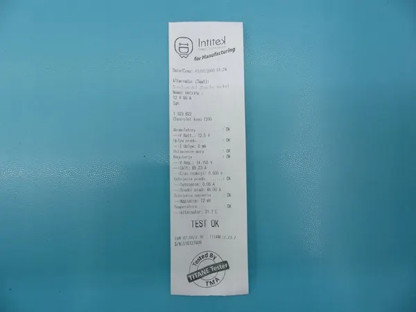 Generaattori Chevrolet Aveo T200 1.2 8V OEM 96652100 image 5