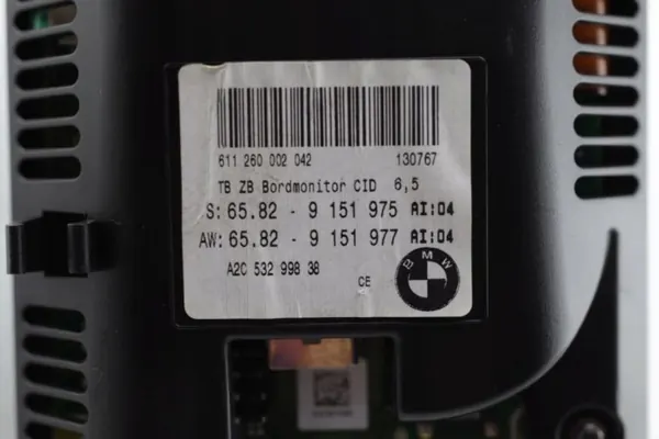 Écran BMW pour E60 3.0 D 2005 - Pièce d'occasion image 5