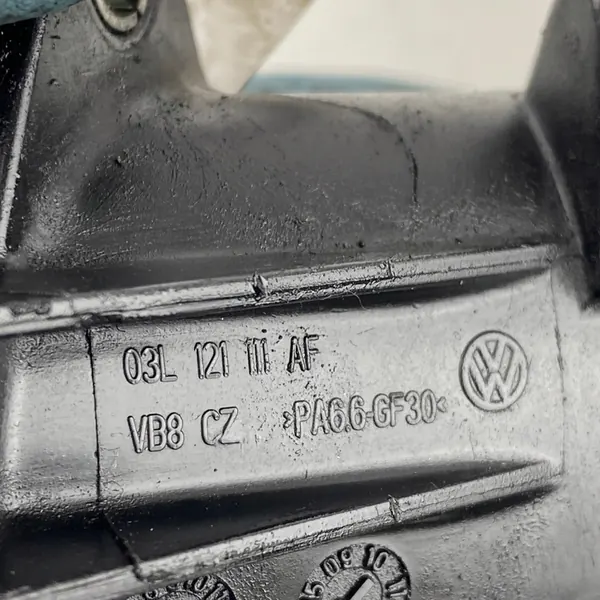 Carcasa de termostato + manguera VW Transporter T5 T6 2.0 TDI image 5