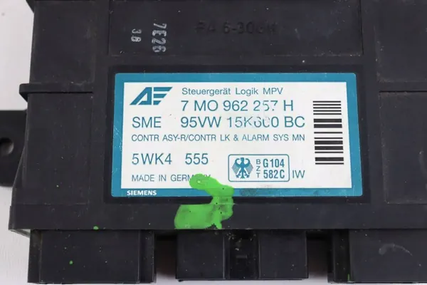 Module Confort OEM 7M0962257H pour VW Sharan image 4