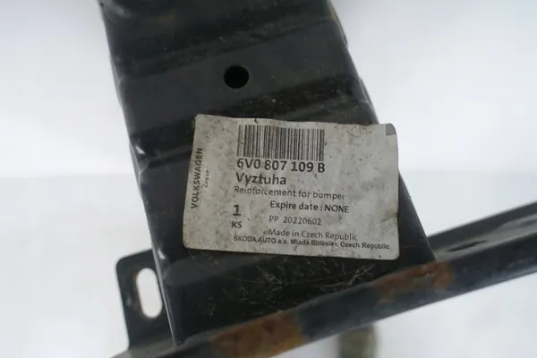 SKODA FABIA III 6V Etupuskuri Vahvistus 6V0807109B image 6