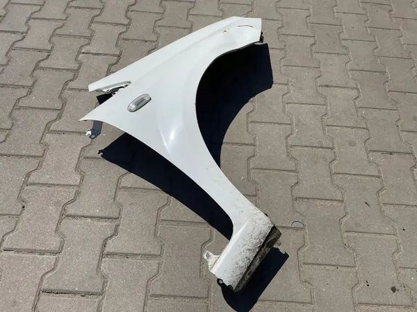 Fram höger skärm FIAT PUNTO EVO Vit 296 image 4