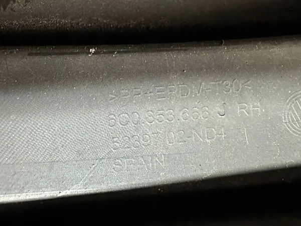 Griglia Fendinebbia Anteriore Destro VW POLO V 6C0853666J image 5