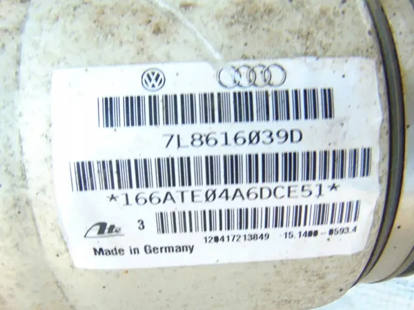 Mola pneumática dianteira esquerda OEM 7L8616039D Audi Q7 4L image 4