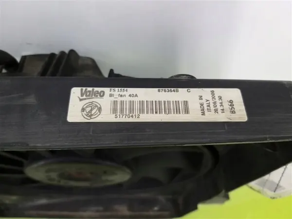 Kylarfläkt OEM 51775635 för Fiat Croma II 1.9 D image 7