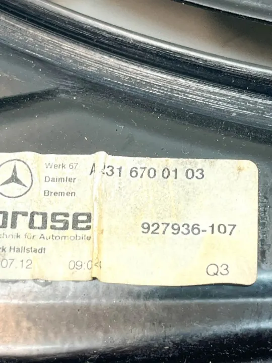Ventana Trasera Izquierda Usada OEM A2316700103 Mercedes SL image 9