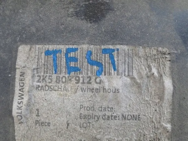 VW Caddy Front Wheel Arch 2K5805912G image 4