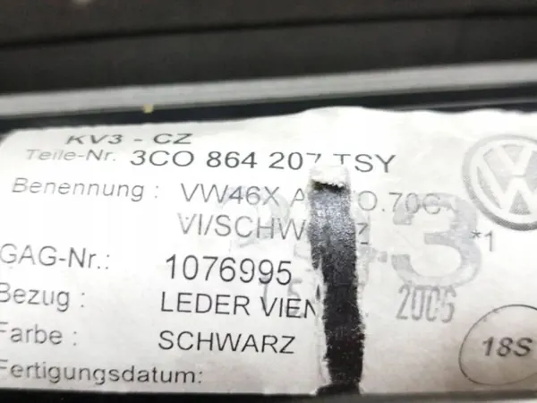 Accoudoir VW Passat B7 Alltrack OEM 3C0864207T image 7