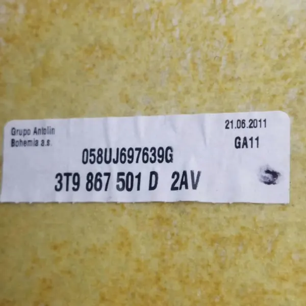 OEM 3T9867501D Dakbekleding Skoda Superb II 08-12 image 8