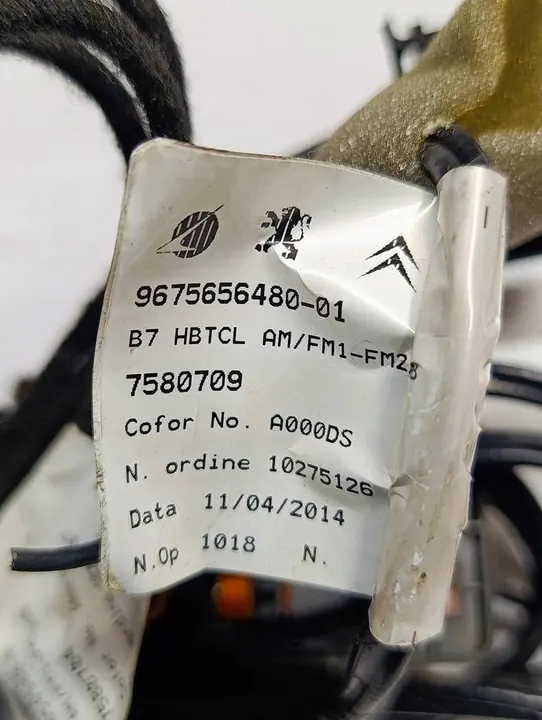Cable de Antena Citroen C4 II 9675654580 image 5