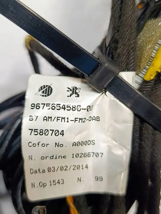 Cable de Antena Citroen C4 II 9675654580 image 7