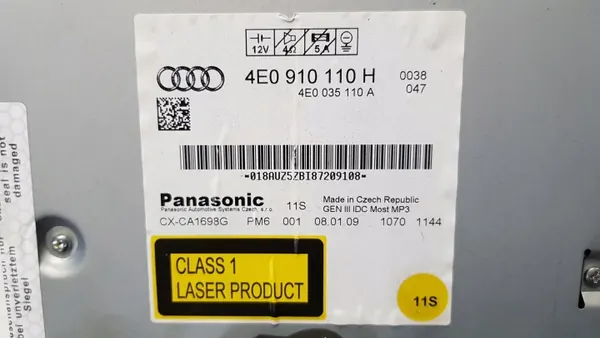 Audi MMI Navigaattoradio OEM 4E0035666 A6 C6:lle image 10