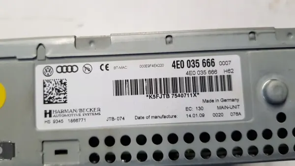 Audi MMI Navigaattoradio OEM 4E0035666 A6 C6:lle image 7