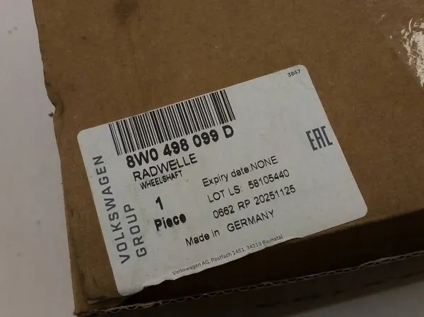 Audi A4 B9 Etu CV-Nivel OEM 8W0498099D image 8