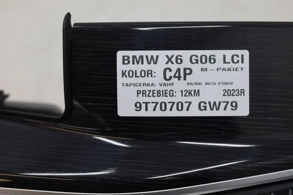 OEM 9634828MWGM Instrumentpanelslist BMW X6 G06 LCI image 4