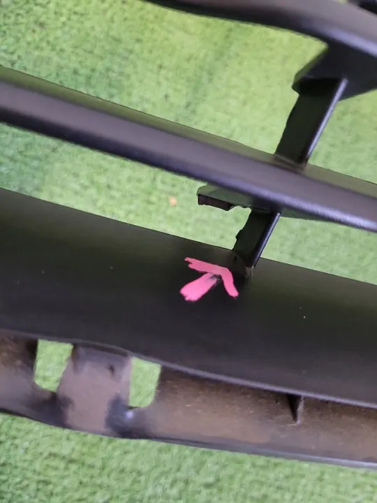 Rejilla de parachoques delantera OPEL CORSA F Radar PDC 9829832380 image 8