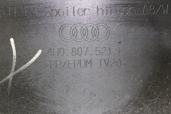 Diffusore paraurti posteriore Audi A8 D4 LIFT OEM 4H0807521E image 5