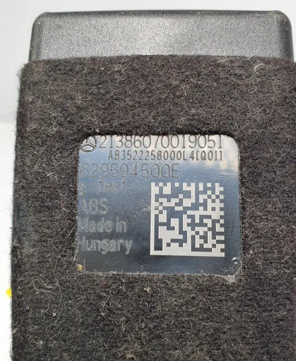 Fivela cinto dianteiro Mercedes-Benz OEM A2138607001 image 4