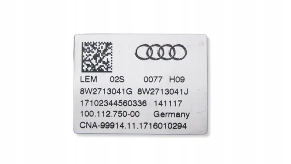 Selector de marchas Audi A4 B9 OEM 8W2713041G - Usado image 3