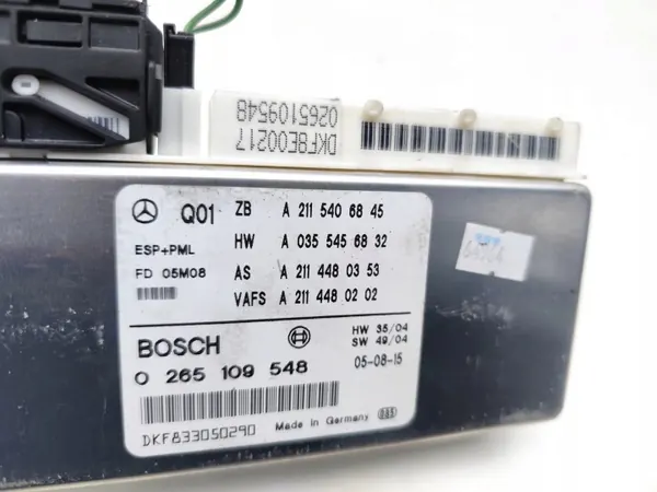 Módulo ASC Mercedes-Benz A2115406845 para Classe E image 7