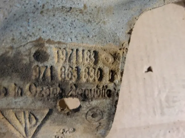 Porsche OE 971863830D 55 Windschutzscheibenabdeckung image 3