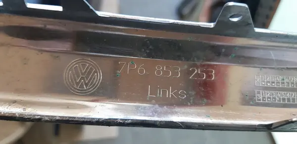 VW Touareg II Etupuskuri Kromilista Vasemmalle 7P6853253 image 9