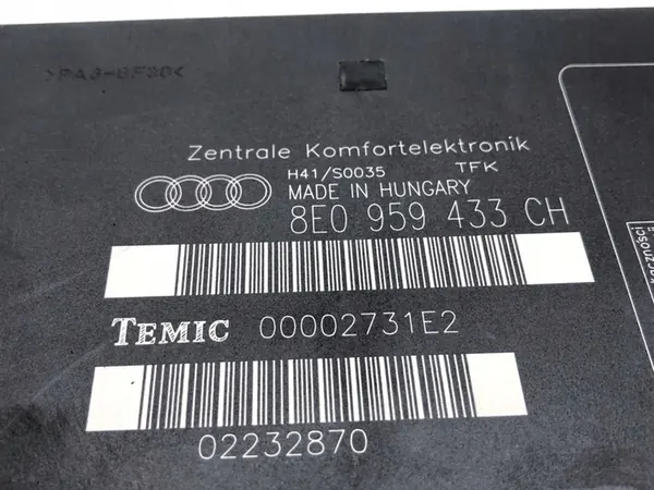 Module de confort Audi A4 B7 Kombi 04-08 8E0959433CH image 4