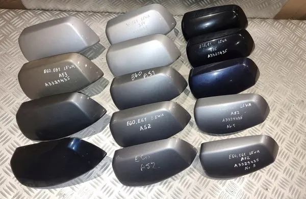 BMW 5 E60 E61 E63 E64 Vasemman Peilin Kansi Hopea OEM image 3