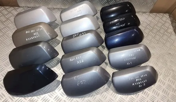 BMW 5 E60 E61 E63 E64 Vasemman Peilin Kansi Hopea OEM image 4