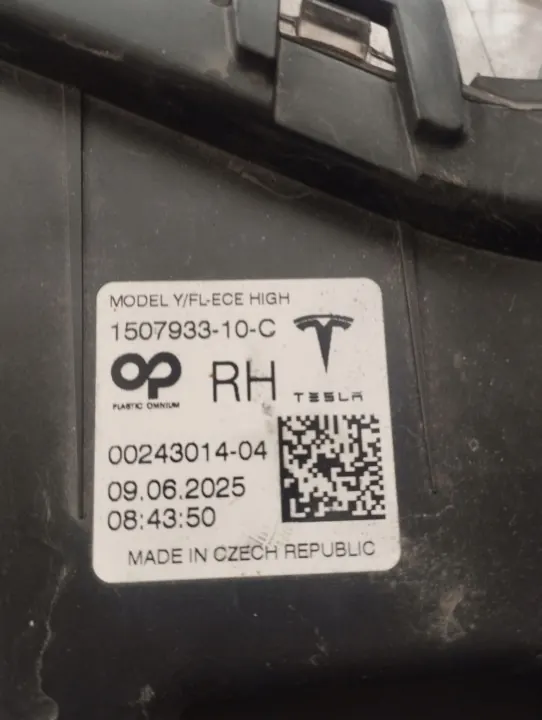Tesla Model 3/Y DRL derecho OEM 150793310C - Halógeno/LED image 6