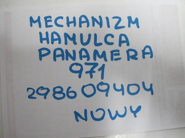 Motor de Mecanismo de Freio Porsche Panamera 298609404 image 6