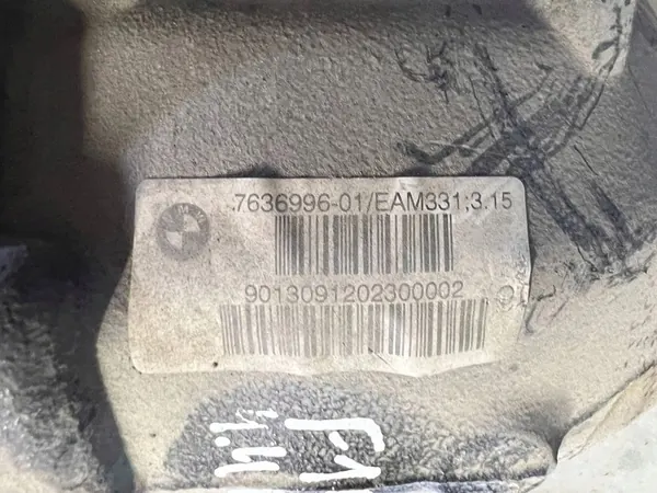 Diferencial trasero BMW X5 F15 2014 7636996 image 5