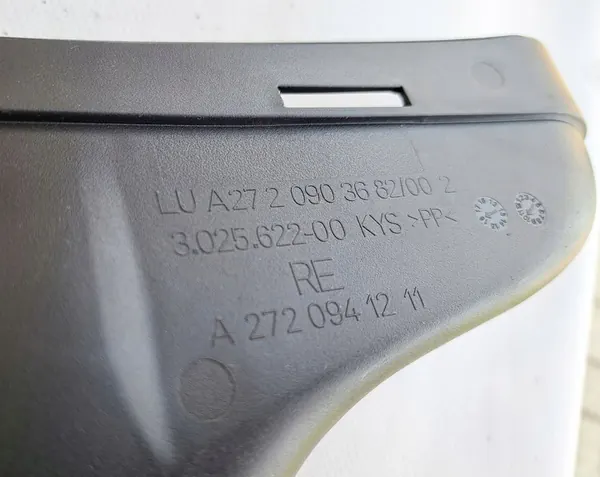 Luchtinlaatpijp Mercedes W204 image 3