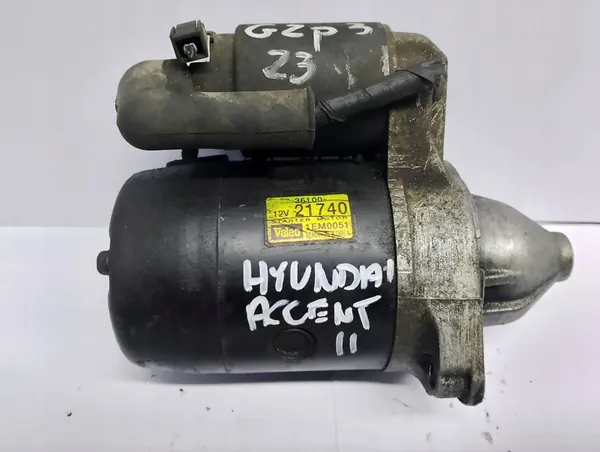 Motor de arranque Hyundai Accent 2001 3610021740 image 4